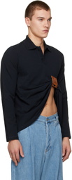 Jean Paul Gaultier Navy 'The Label' Polo