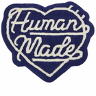 Human Made Men's Heart Rug in Blue 