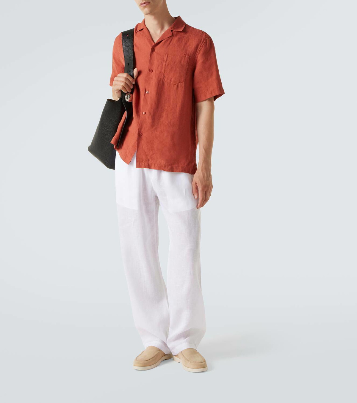Frescobol Carioca Miguel suede loafers