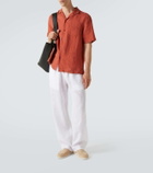 Frescobol Carioca Miguel suede loafers