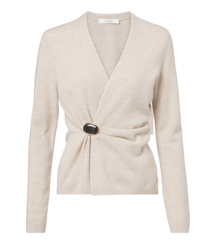 Photo: Vince Gathered wool and cashmere sweater