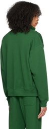 Lacoste Green Printed Sweatshirt
