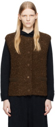 Cordera Brown Waistcoat Vest