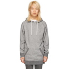 rag and bone Grey Racer Hoodie Dress