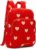 Mini Rodini Kids Red Hearts Backpack