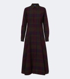 Polo Ralph Lauren Plaid cotton-blend shirt dress
