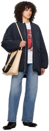 GANNI Beige Medium Tote