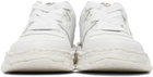Miharayasuhiro White OG Sole Leather Parker Sneakers