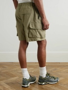 FrizmWORKS - Nyco Straight-Leg Nylon and Cotton-Blend Cargo Shorts - Green