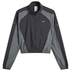 Nike Women's Swift UV Repel Running Jacket in Black/Iron Grey/Reflective Silv
