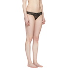 La Perla Black Freedom Lace Thong