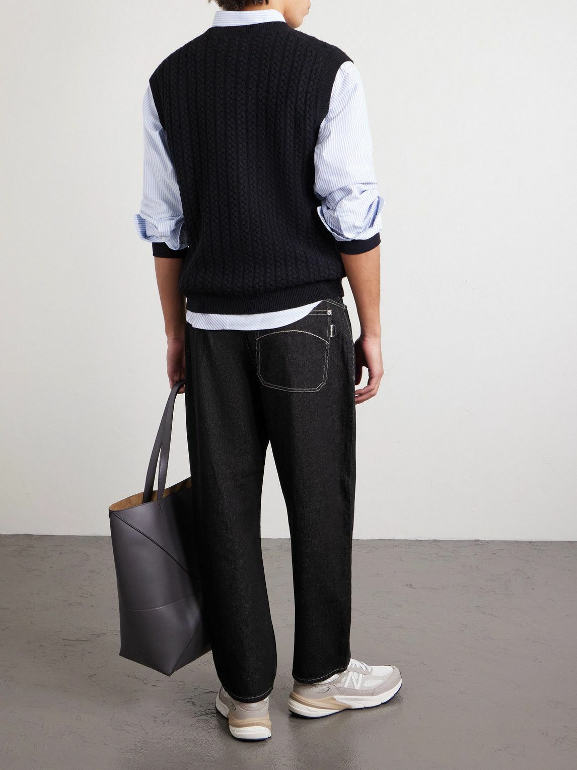 Folk - Barrel-Leg Jeans - Black