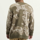 Manastash Men's Blurry Jaquard Cardigan in Grey