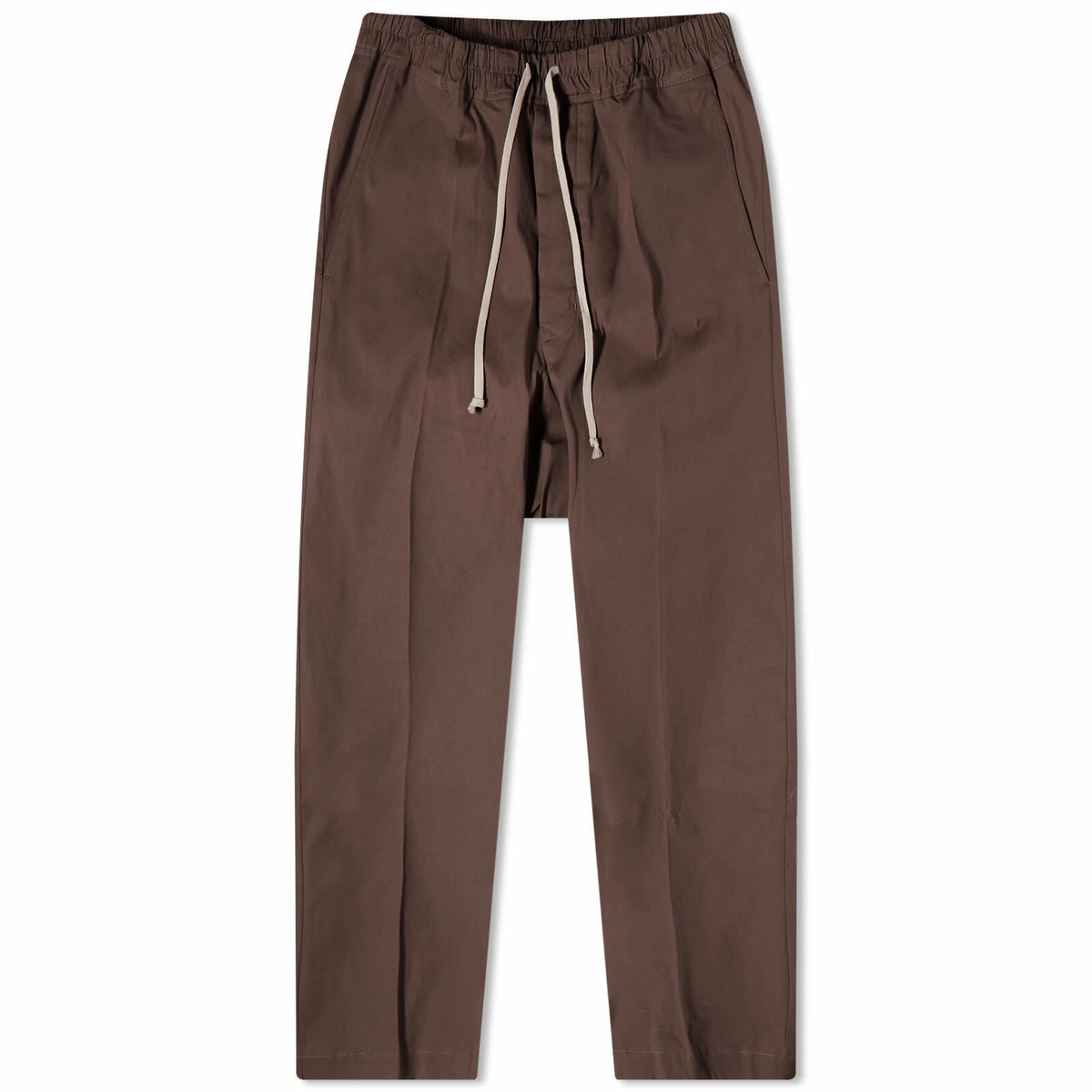 Rick Owens Men's Drawstring Long Pant in Dust