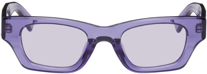 Photo: AMBUSH Purple Ray Sunglasses