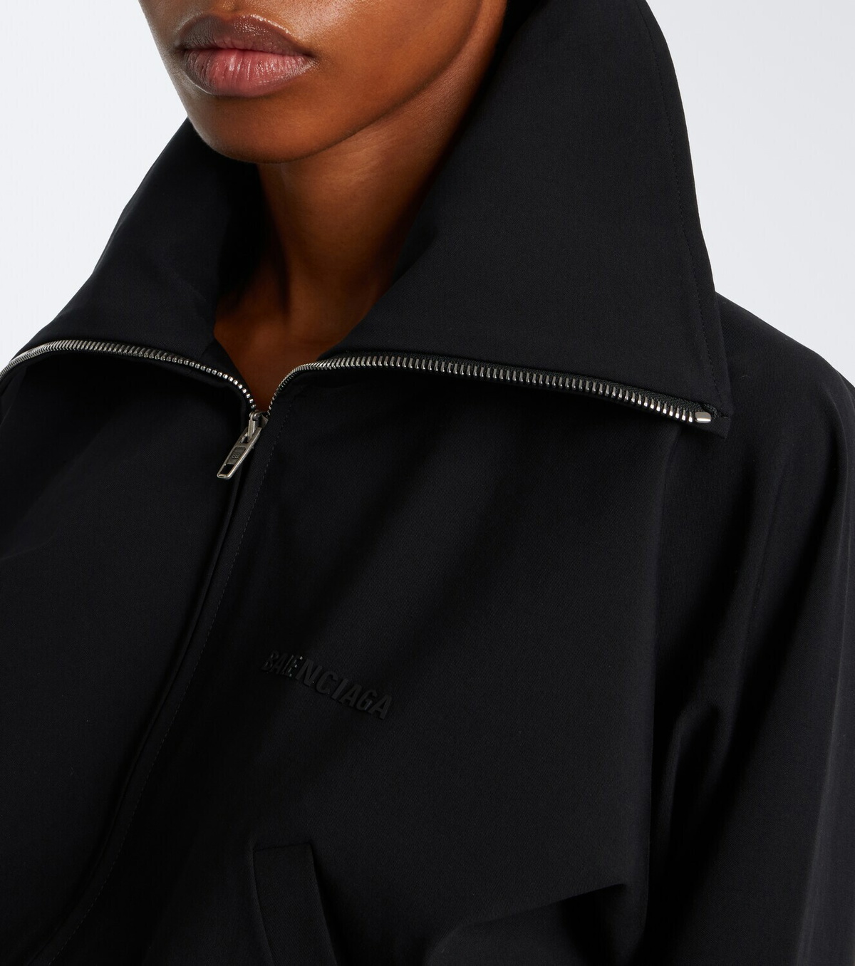 Balenciaga Cotton-blend blouson jacket