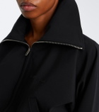 Balenciaga Cotton-blend blouson jacket