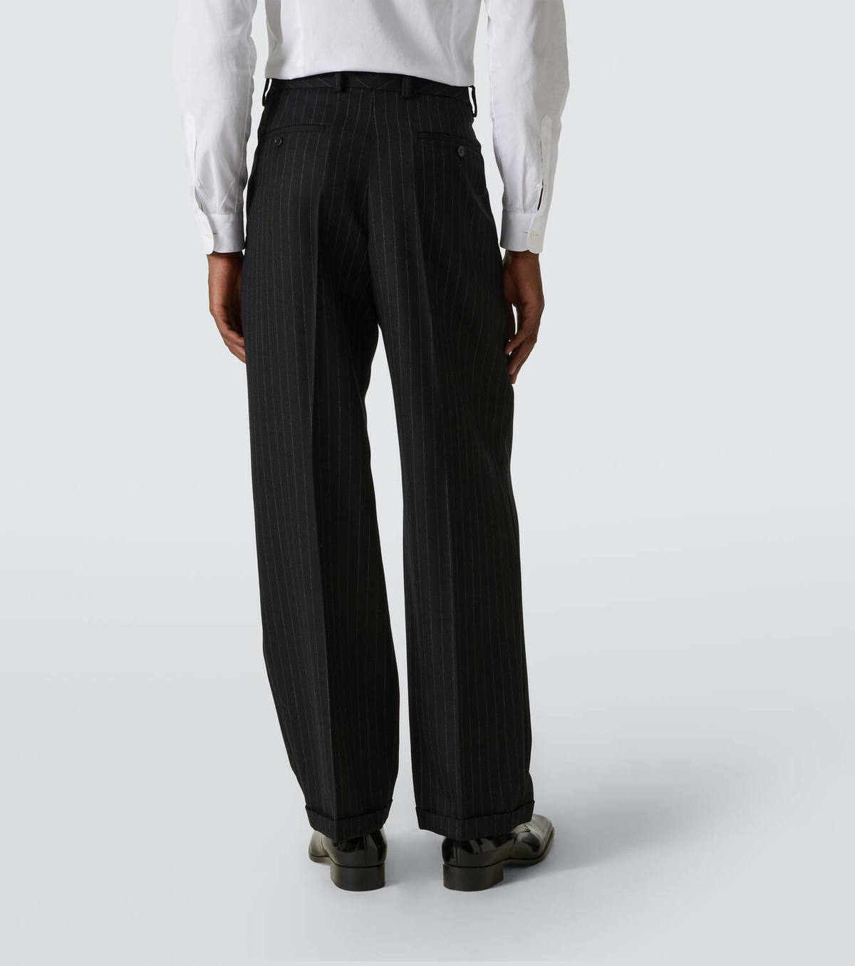 パンツ Saint Laurent pants SAINT LAURENT - Wool gabardine trousers | Leam Roma - Luxury