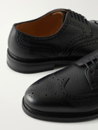 MORJAS - The Derby Full-Grain Leather Brogues - Black