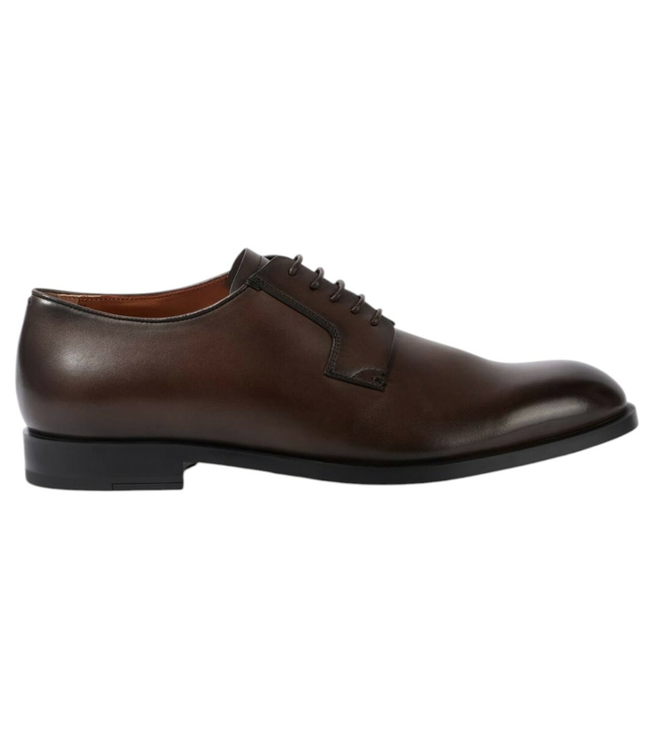 Photo: Zegna New Classic leather Derby shoes