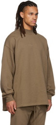 Fear of God ESSENTIALS Brown Relaxed Sweatshirt