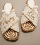 Jimmy Choo Aciel woven espadrille sandals