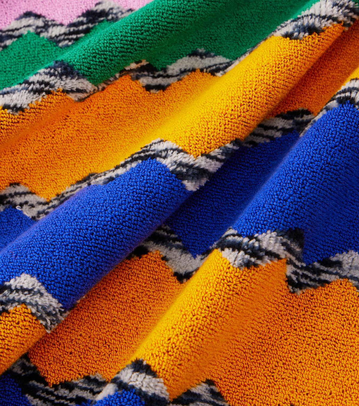 Missoni Striped cotton towel