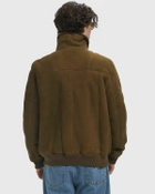 CLOSED SHEARLING JACKET Green Mens Bomber Jacket