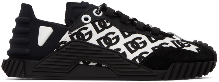 Photo: Dolce & Gabbana Black NS1 Sneakers