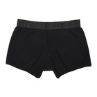 Off-White Three-Pack Black Stretch Boxers