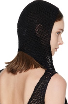 ISSEY MIYAKE Black Panini Balaclava