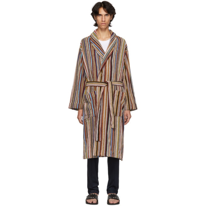 Photo: Paul Smith Multicolor Artist Multistripe Robe