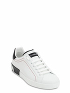 DOLCE & GABBANA - Portofino Leather Sneakers