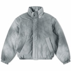 Acne Studios Men's Osam Wave Dyed Nylon Jacket in Grey