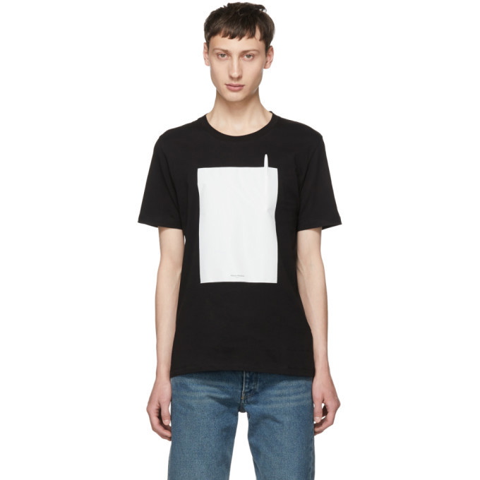 Photo: Maison Margiela Black Leave A Message T-Shirt