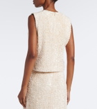 Vince Sequined top