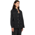 Isabel Marant Etoile Black Imana Denim Jacket