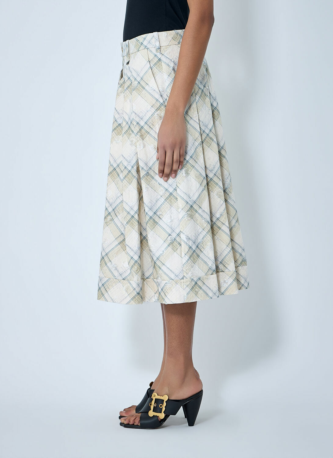 Vivienne Westwood Pleated Midi Skirt