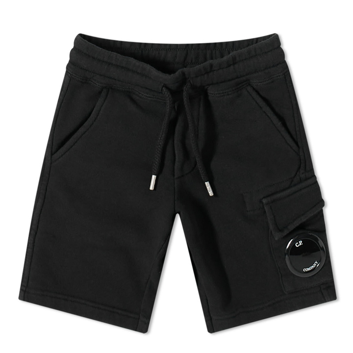 Photo: C.P. Company Undersixteen Women's Lens Sweat Short in Black