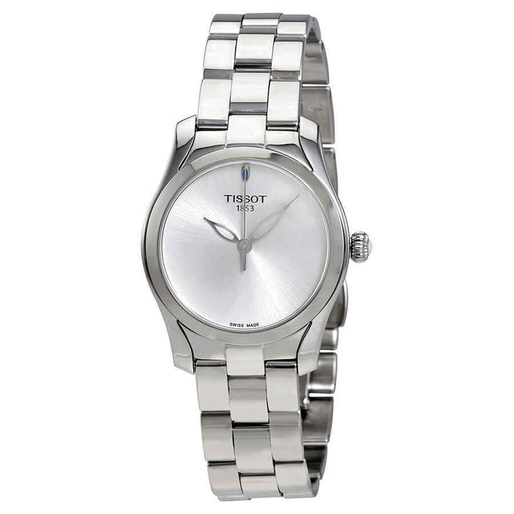 Photo: Tissot T-Wave Silver Dial Ladies Watch T112.210.11.031.00