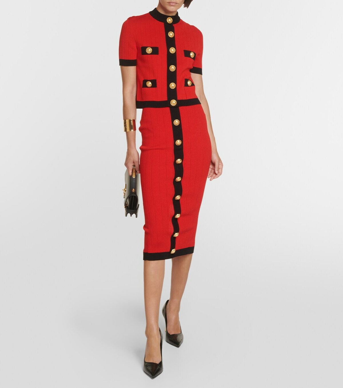 Balmain Balmain Two-tone cardigan main image 0