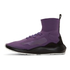 Filling Pieces Purple Mid Knit Arch Runner Sneakers