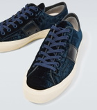 Tom Ford Cambridge velvet low-top sneakers