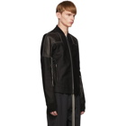 Rick Owens Black Rottersis Bomber Jacket