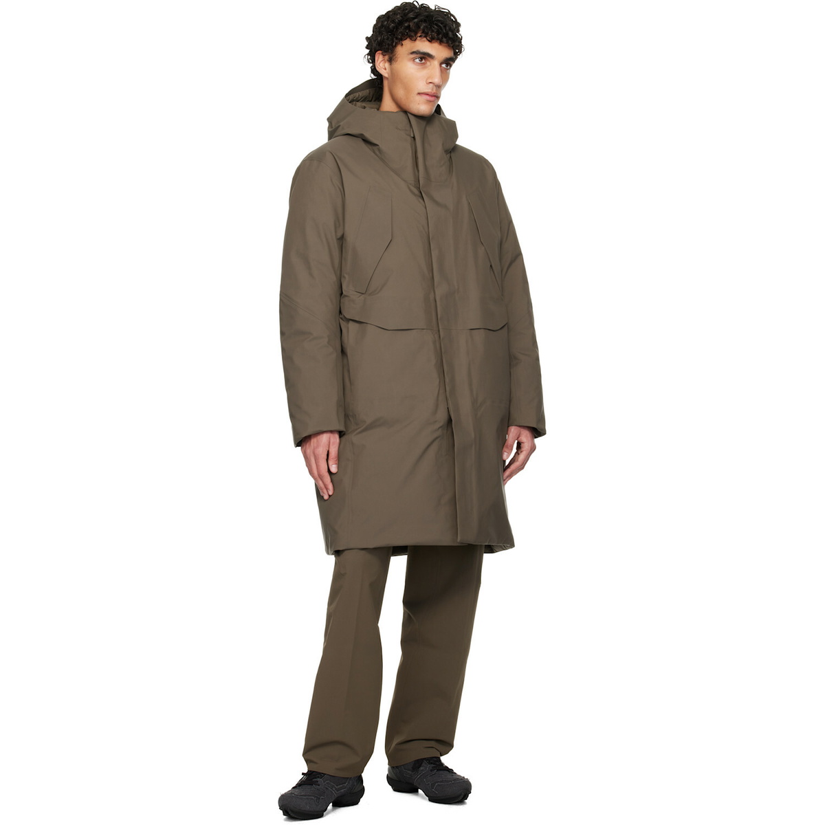 Veilance Taupe Sorin Down Parka