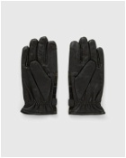 Barbour Newbrough Glove Black/Green - Mens - Gloves