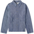 YMC Men's Labour Chore Jacket in Blue
