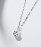 Sydney Evan 14kt white gold charm necklace with diamonds