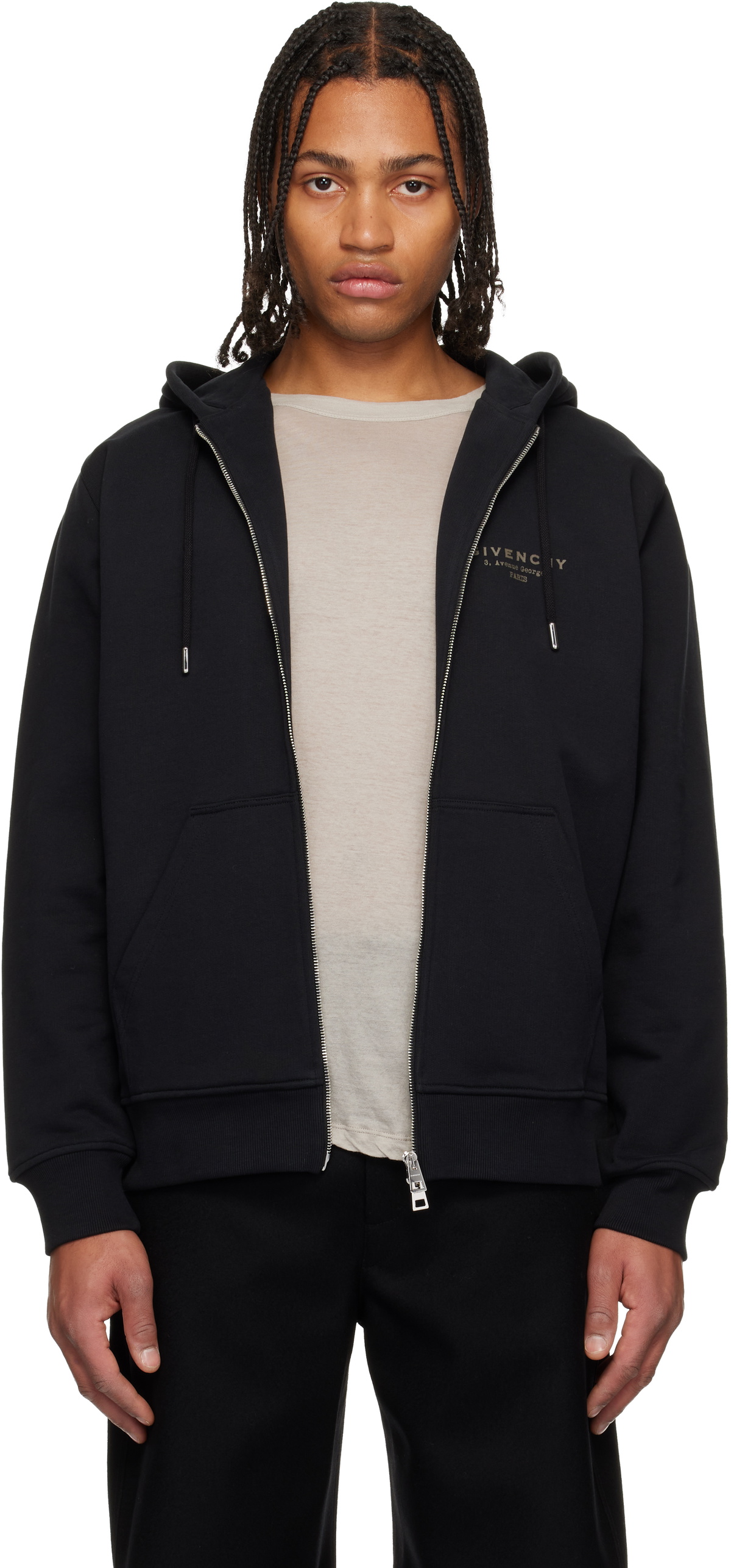 Givenchy Black Lion Graphic Hoodie Givenchy