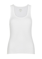 Colorful Standard Ribbed Stretch-cotton Tank White